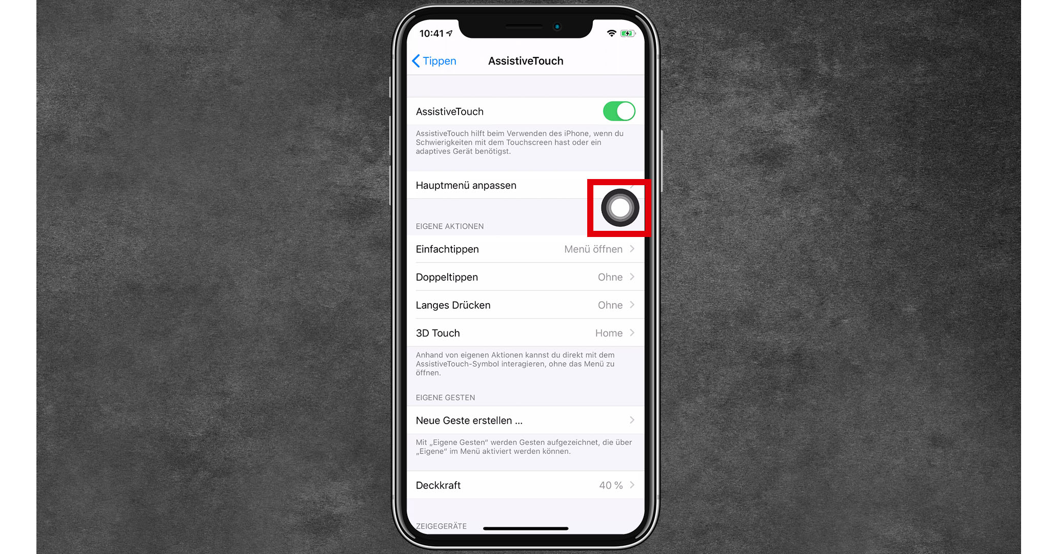 Assistive Touch Bedienungshilfe Furs Iphone Chip Assistive Touch Bedienungshilfe Furs Iphone Chip