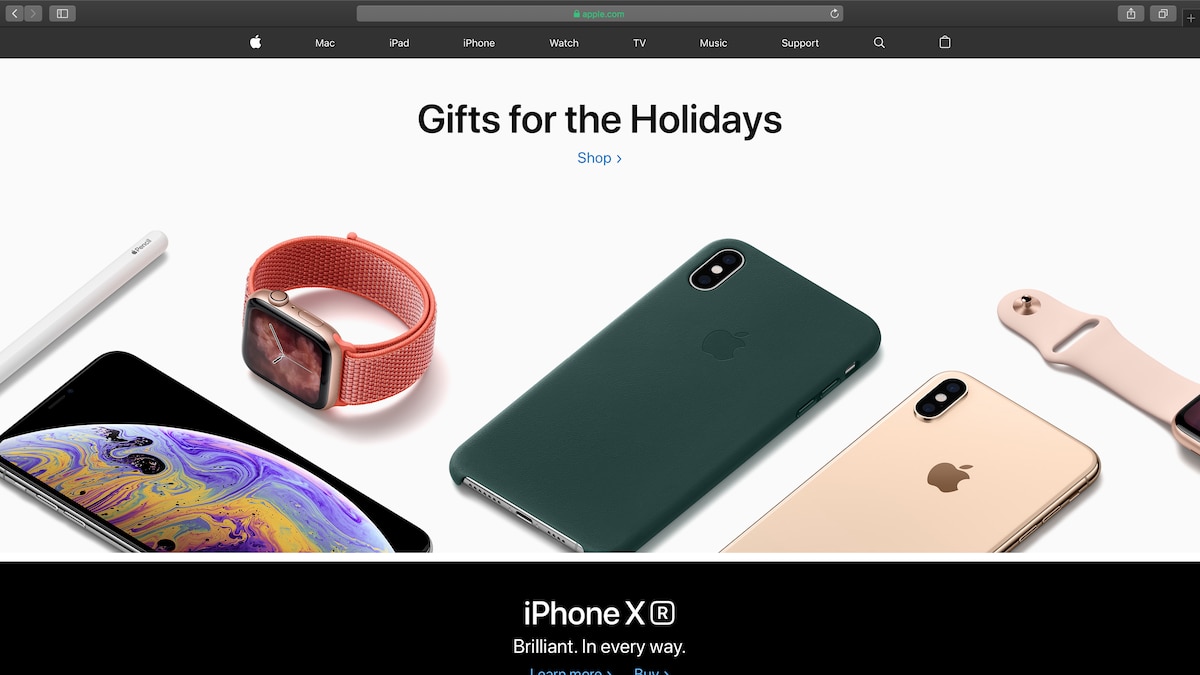 safari dark mode einstellen Dark Mode: Die Menüleiste von Safari erscheint in dunkelgrau
