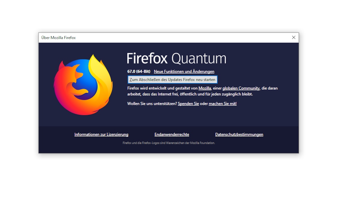 browser safari aktualisieren Firefox updaten