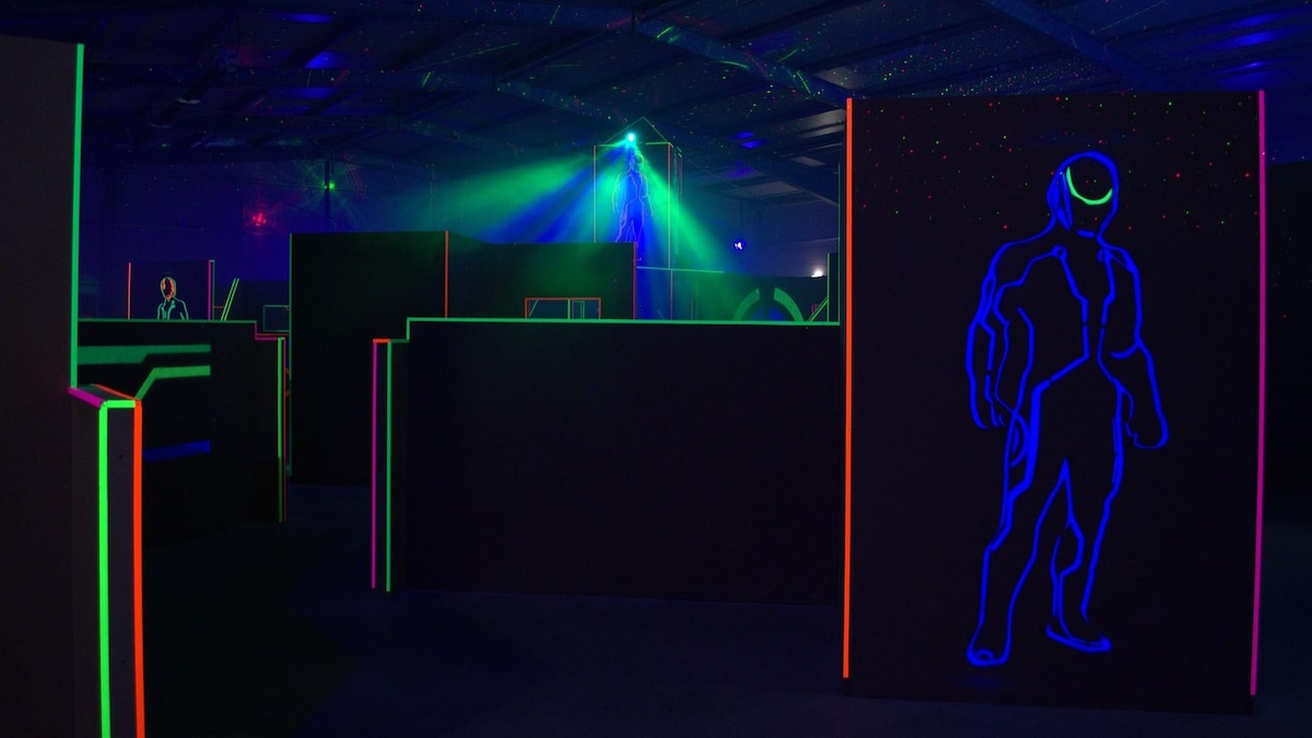 Lasertag-Arena