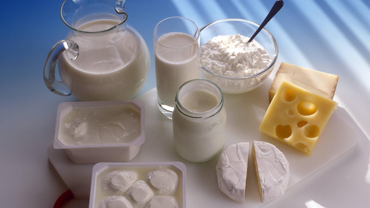 Milchprodukte sind im Kühlschrank unterschiedlich lange haltbar.