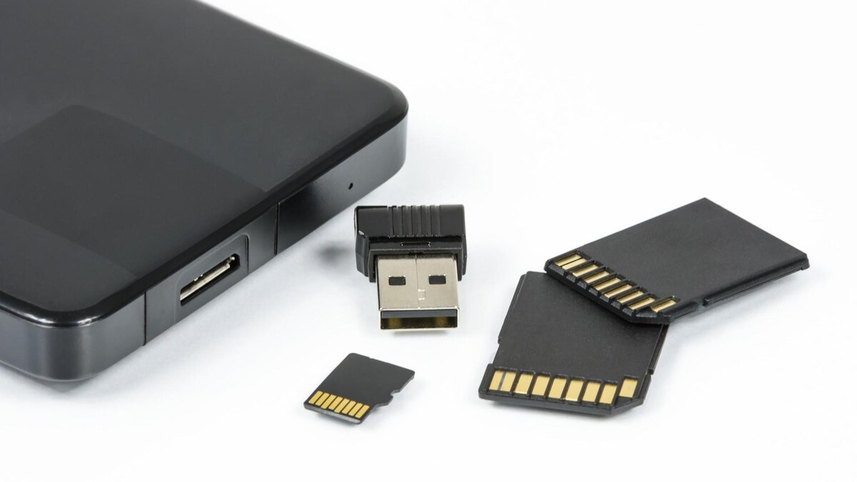 Usb-Stick, SD-Karte, Externe Speicherplatte