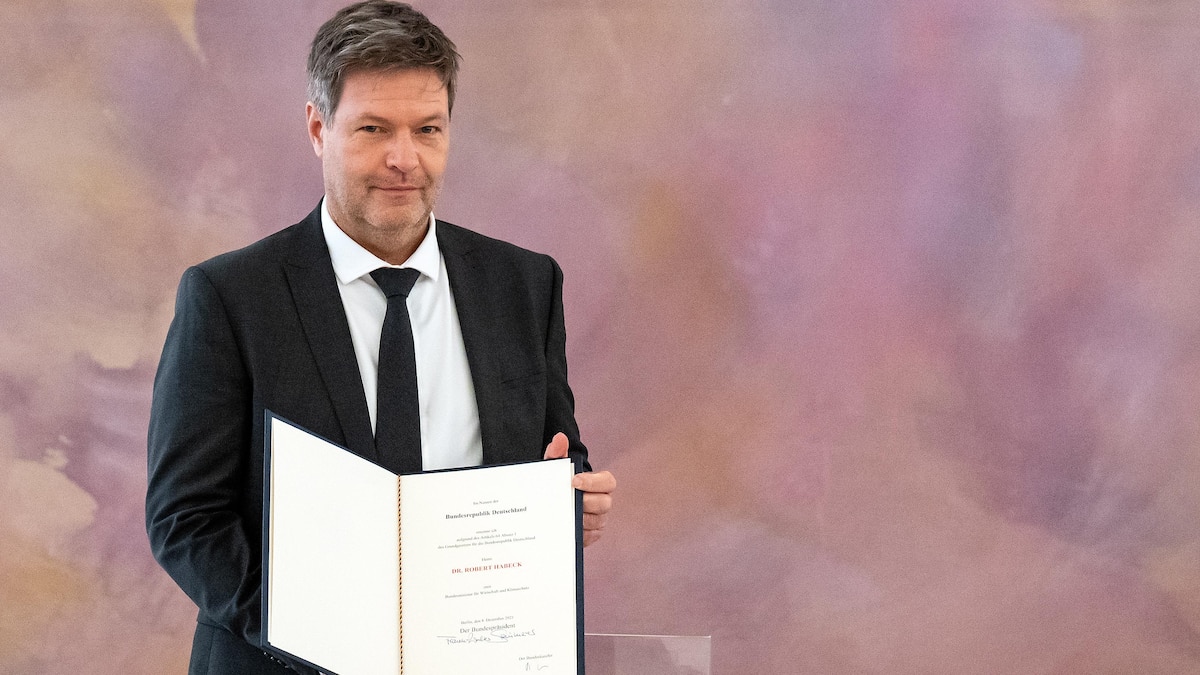 08. Dezember 2021: Robert Habeck ist Bundeswirtschaftsminister