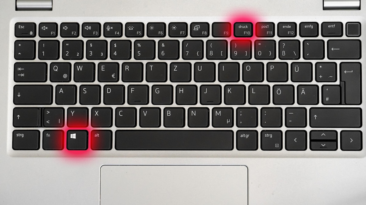 Einen Screenshot erstellen Sie bei Windows 10 mit der Windows- und der Drucken-Taste