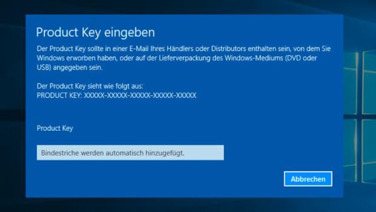Windows 10: Key auslesen oft sinnlos