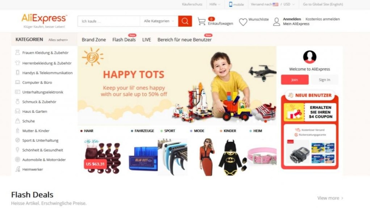 Aliexpress Findet Ort Nicht