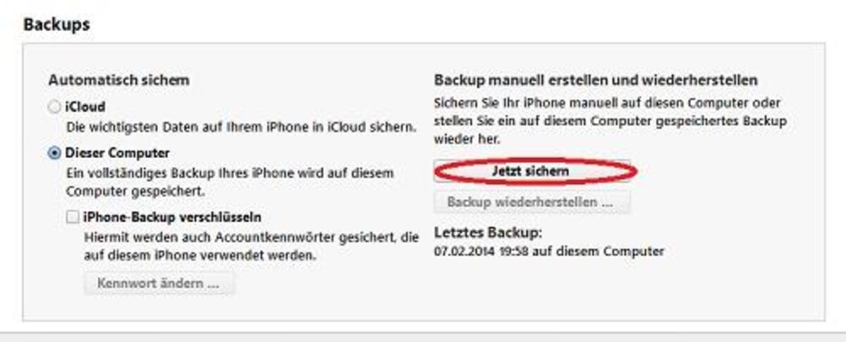 iPhone 5: Jailbreak Guide 7 Create a backup with iTunes