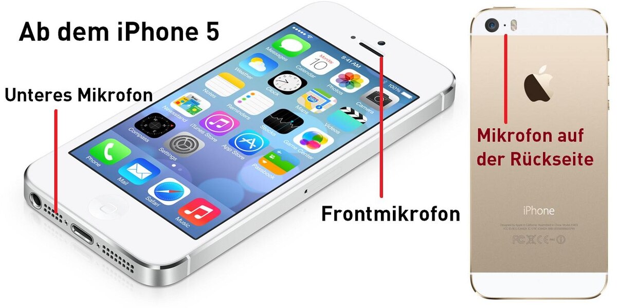 Wo ist das mikrofon beim iphone 7 - Der absolute Favorit