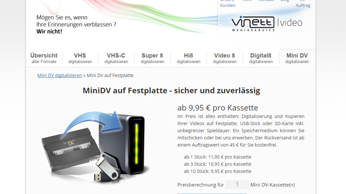 Auf welche Punkte Sie zuhause beim Kauf bei Mini dv kassetten player Acht geben sollten!