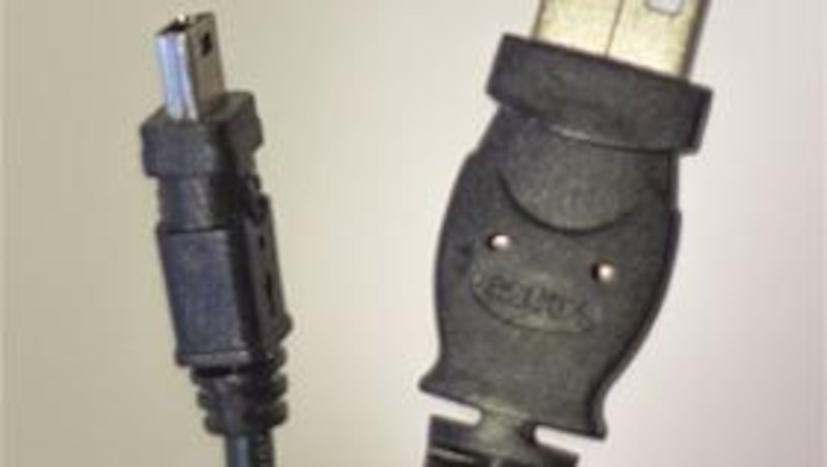 Canons mitgelieferte USB-To-Kamera-Kabel.