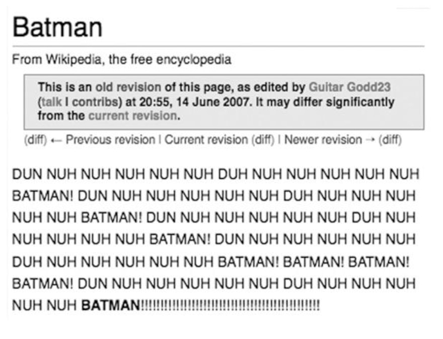 Wikipedia: Batman