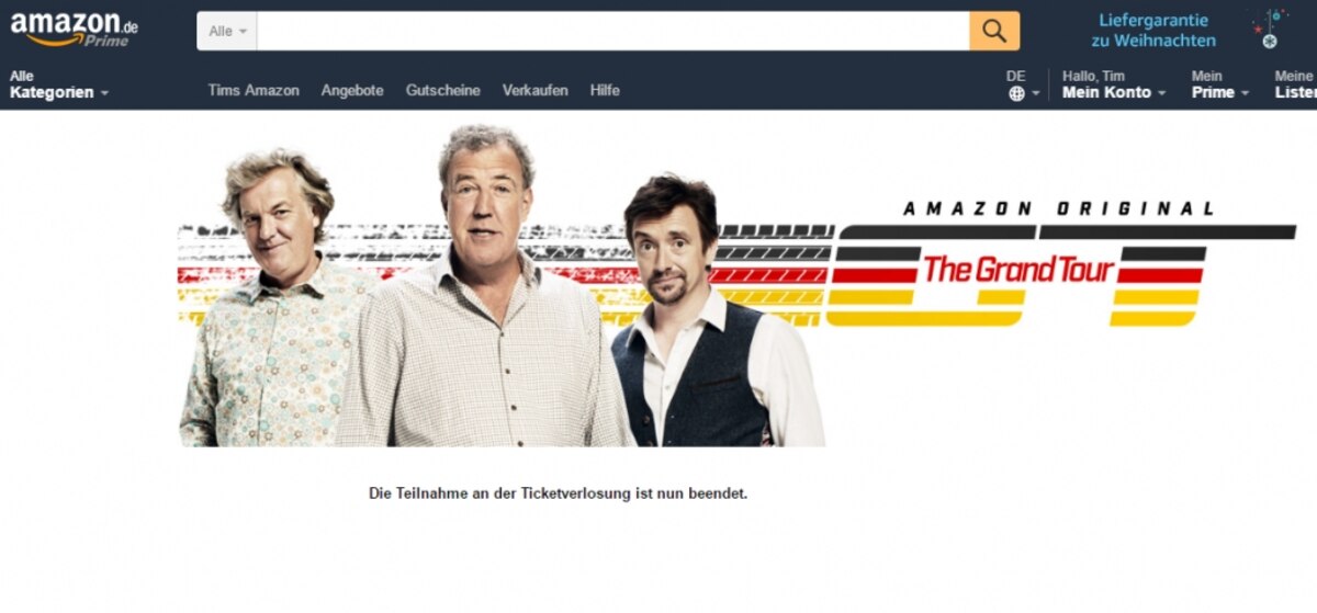 Unsere Top Testsieger - Suchen Sie hier die The grand tour tickets entsprechend Ihrer Wünsche
